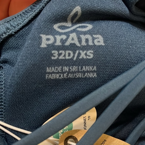 NEW Prana Kayana D-Cup Tankini Swimsuit Top Atlantic Teal Size 32D - Picture 5 of 5